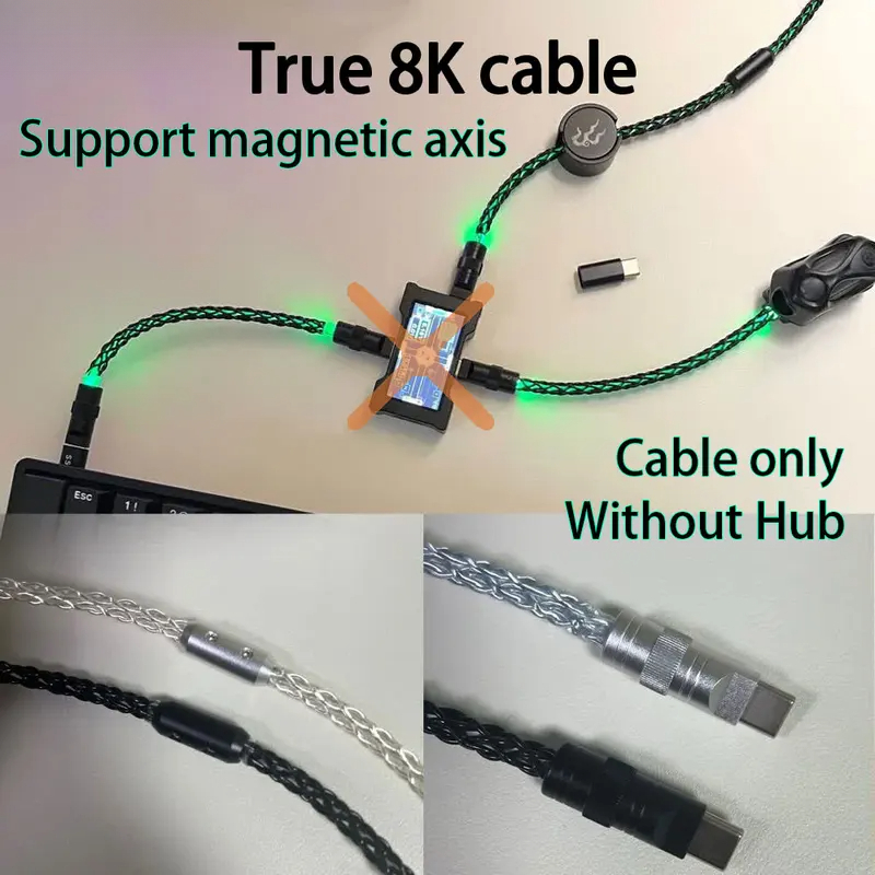 Usb Hub Gaming - Gaming Type C naar Type C