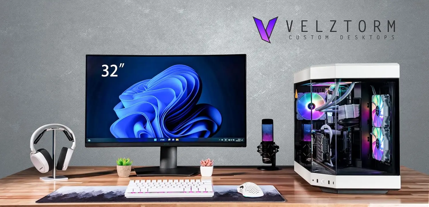 Velztorm White Praetix, op maa - Pc Gaming Y60 recensie en prijs
